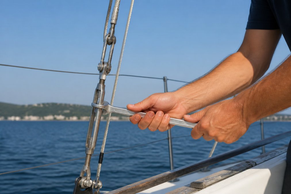 How to Tune Sailboat Standing Rigging
