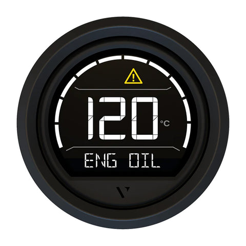 Veratron VL Digital 52 w/Triangular Black Bezel [B00205701]