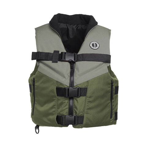 Mustang Accel Foam Vest - Green/Grey - Medium [MV4627-833-M]