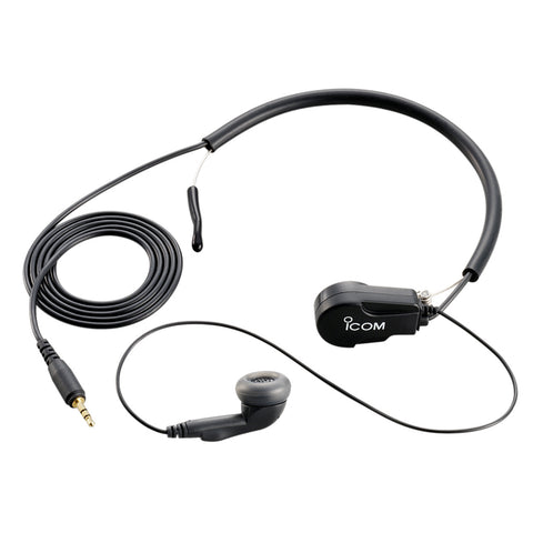 Icom Earphone w/Throat Mic Headset f/IC-M72, IC-M88  IC-GM1600 [HS97]