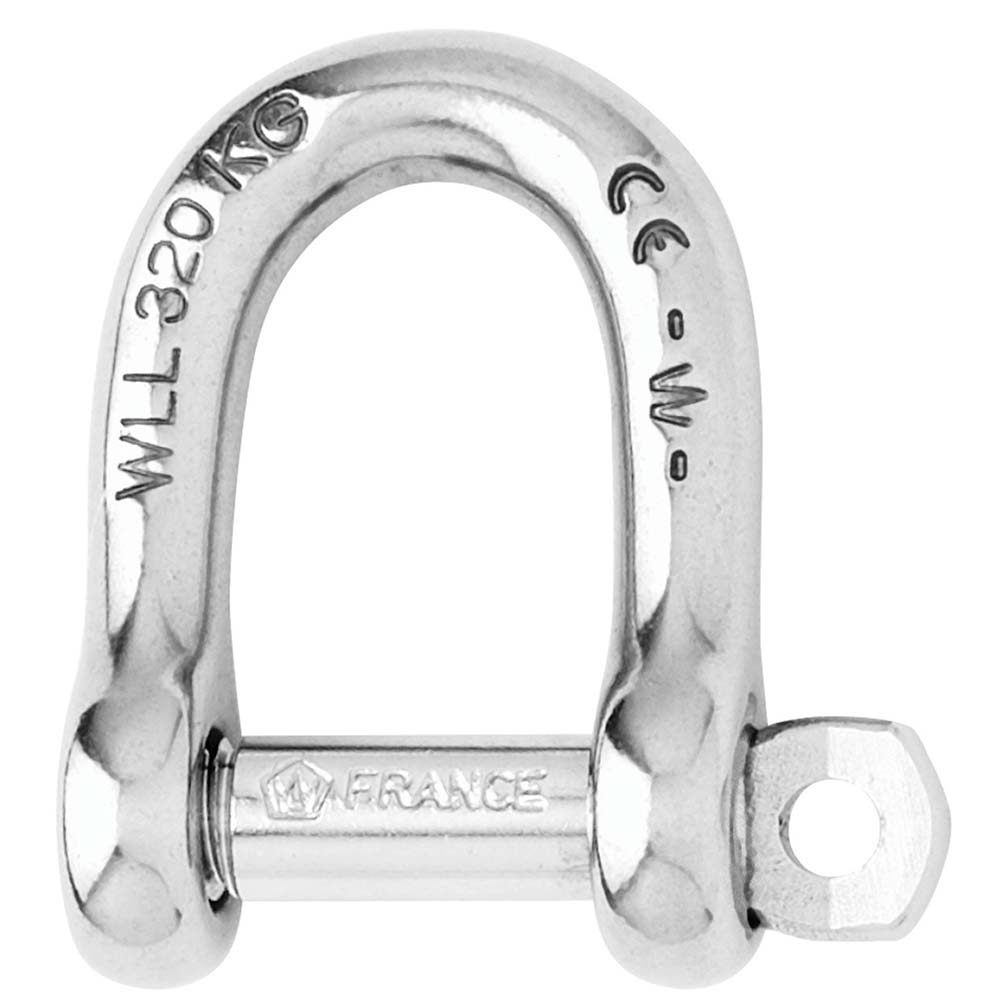 Wichard Self-Locking D Shackle - Diameter 5mm - 3/16" [1202W]