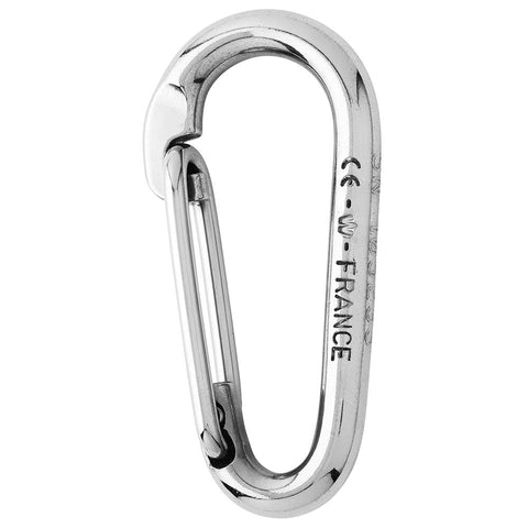 Wichard Symmetric Carbine Hook Without Eye - Length 60mm - 1/4" [2333W]