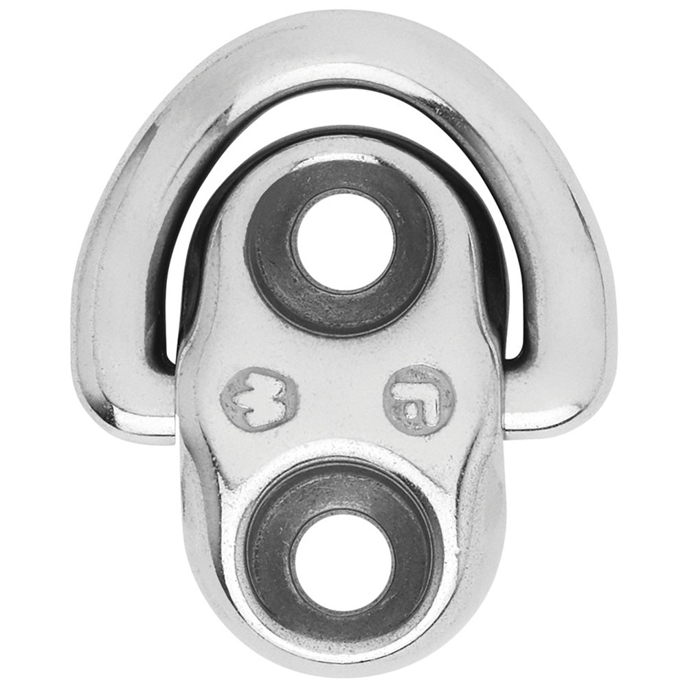 Wichard Folding Pad Eye - 6mm Diameter (15/64") - 2 Fixed Holes [6684W]