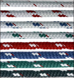 Sta-Set Double Braid Solid Green 3/16 inch