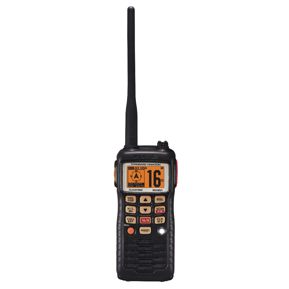 Satndard Horizon 6W Floating Handheld VHF