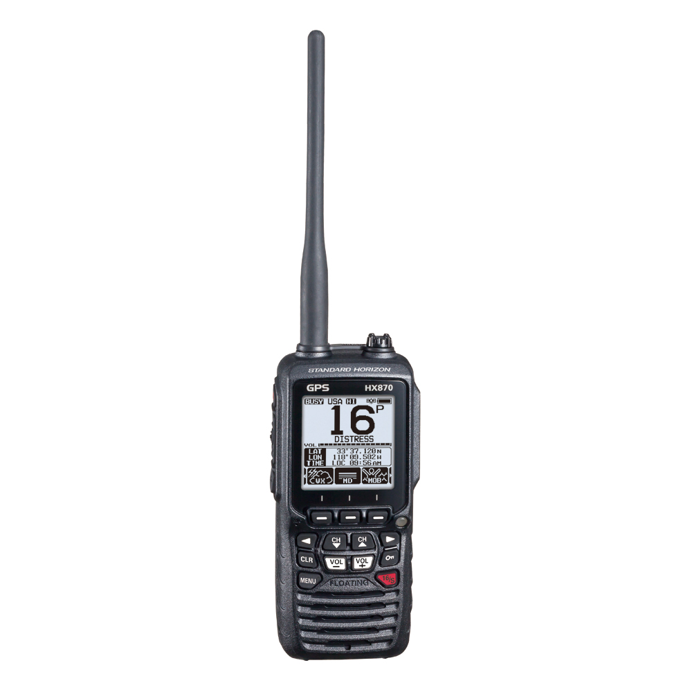 Standard Horizon HX870 6 Watt Handheld VHF with Integrated GPS