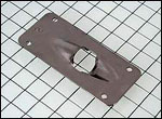 Exit Plate, Flat, 3/4"(19mm) Line