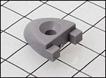 End Stop, 1 inchx1/8 inch(25x3mm), Grey