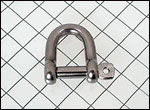 D Shackle, 3/8 inch(10mm) Pin