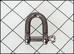 D Shackle, 1/4 inch(6mm) Pin