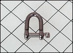 D Shackle, 3/16 inch(5mm) Pin