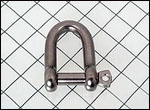 D Shackle, 3/8 inch(10mm) Pin