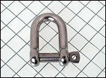 D Shackle, 7/16 inch(11mm) Pin