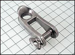 Halyard Shackle, Inv Cast,  3/4 inch(19mm) Line