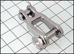 Halyard Shackle, Inv Cast, 3/16 inch(5mm) Wire